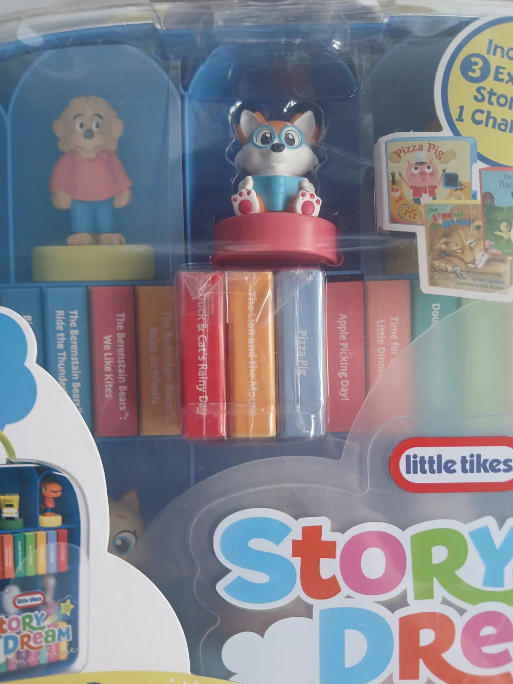 Little Tikes Story Dream Machine Show & Go Storage Case - Blue